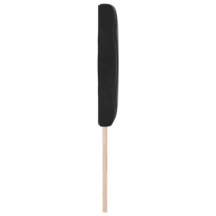 Tăblie cap Negru 160 cm Catifea WALTI