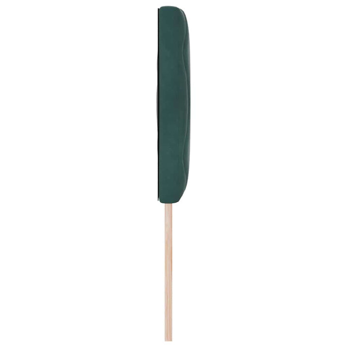Tăblie cap Verde închis 160 cm Catifea WALTI