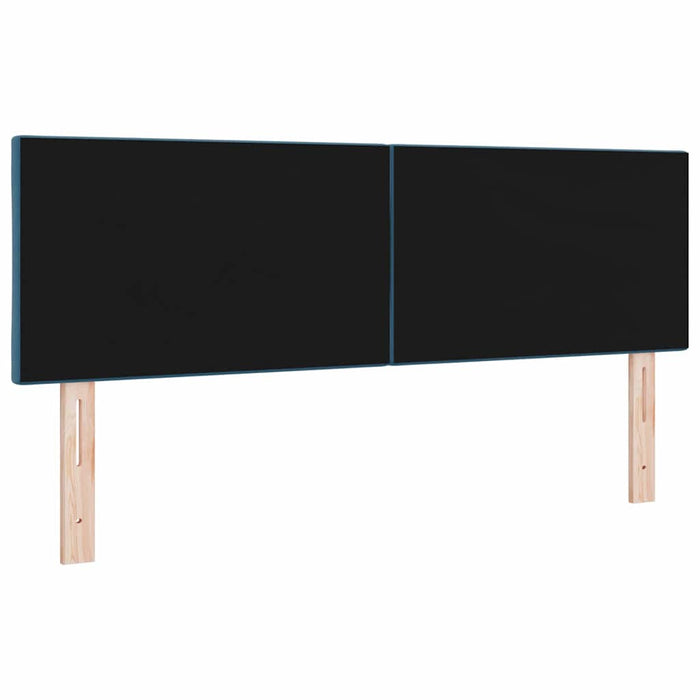 Tăblie cap Albastru închis 160 cm Catifea WALTI