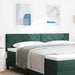 Tăblie cap cu headboard Verde închis 180 cm Catifea - WALTI WALTI