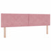 Tăblie cap cu headboard Roz 180 cm Catifea - WALTI WALTI