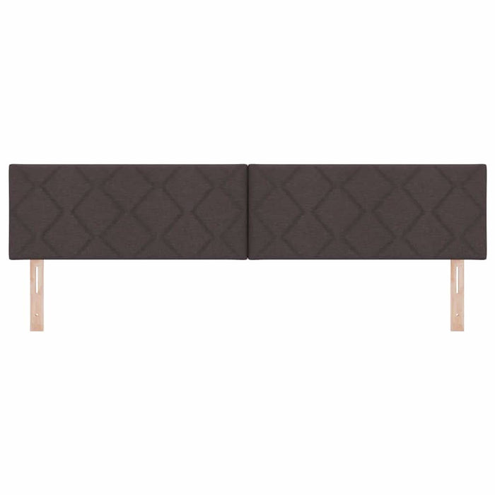 Tăblie cap cu headboard Maro închis 200 cm Piele artificială - WALTI WALTI