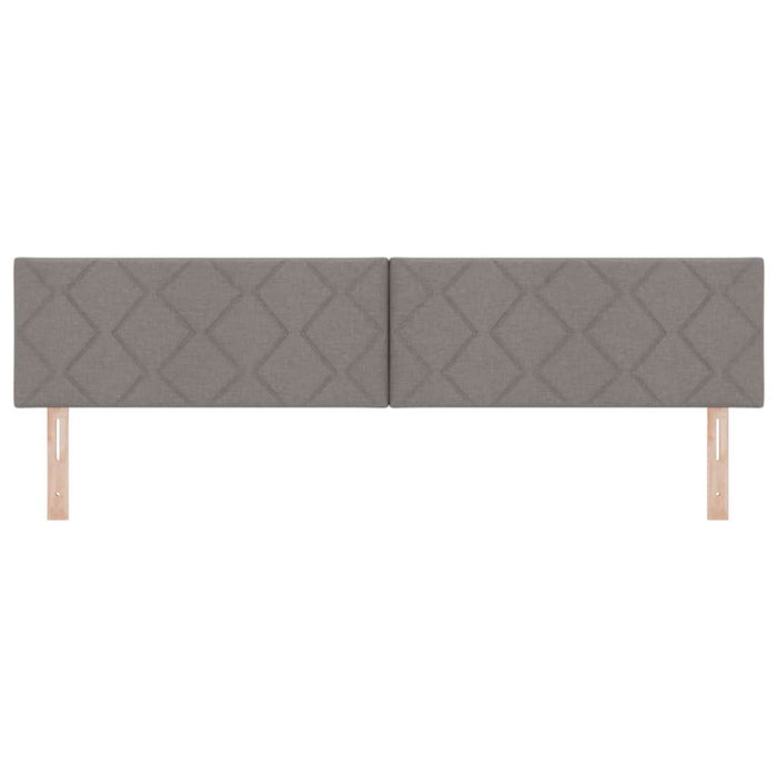 Tăblie din Țesătură Geometric Gri taupe 200 cm țesătură - WALTI WALTI