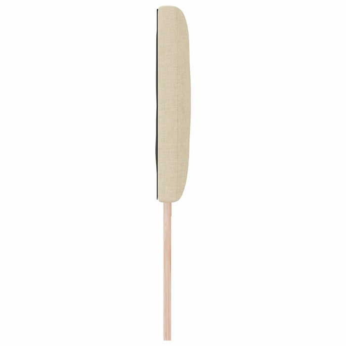 Tăblie cap cu headboard Crem 200 cm Piele artificială - WALTI WALTI