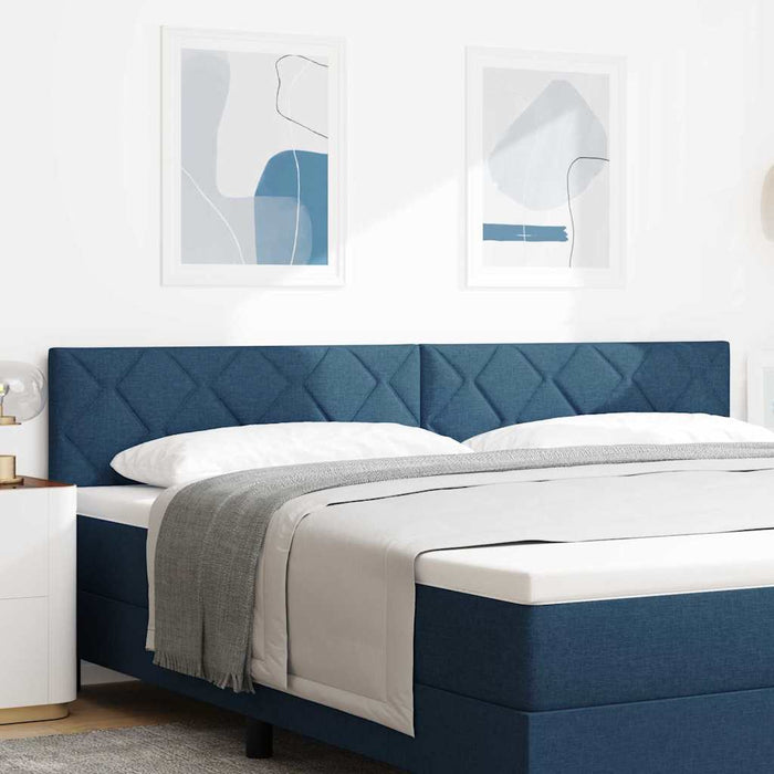 Tăblie din Țesătură Geometric albastru 200 cm țesătură - WALTI WALTI
