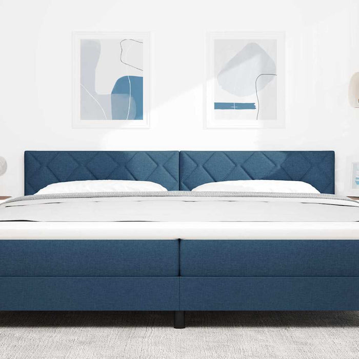 Tăblie din Țesătură Geometric albastru 200 cm țesătură - WALTI WALTI