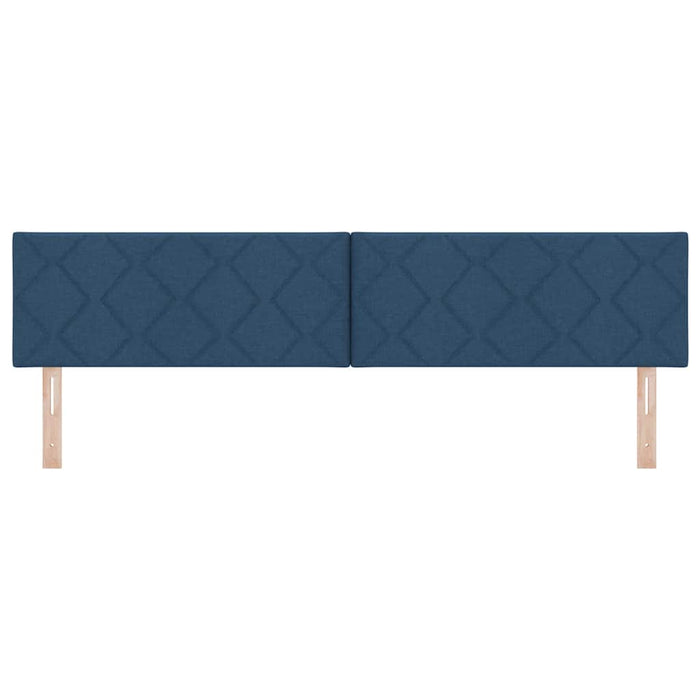 Tăblie din Țesătură Geometric albastru 200 cm țesătură - WALTI WALTI