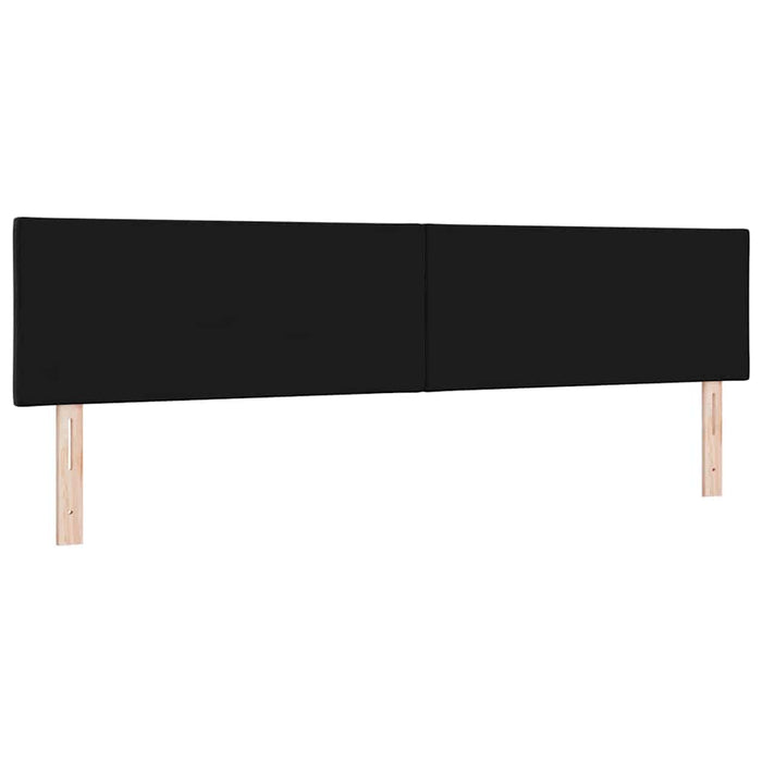 Tăblie cap Negru 200 cm Catifea WALTI
