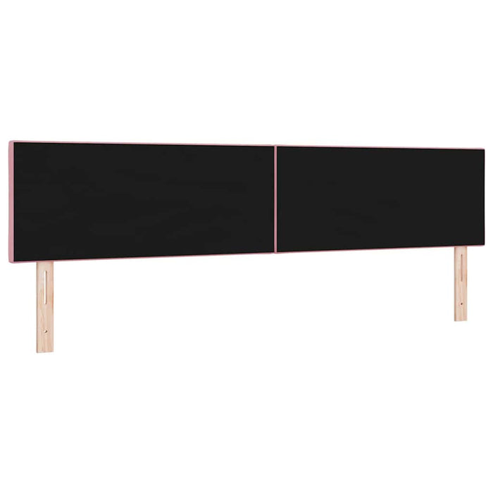 Tăblie cap Roz 200 cm Catifea WALTI