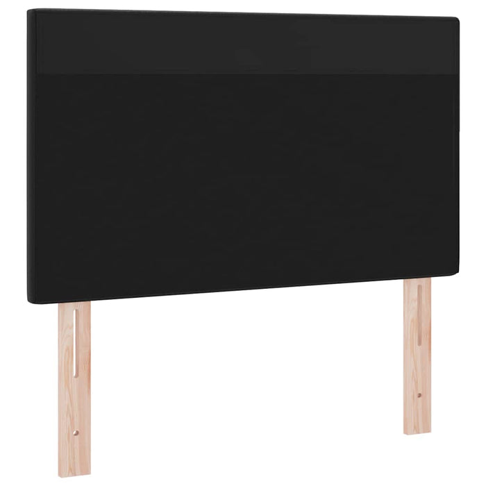 Tăblie cap Pe perete cu headboard Manual Negru 90 cm PVC - WALTI WALTI