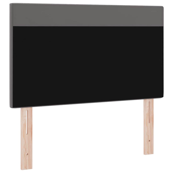 Tăblie cap Pe perete cu headboard Manual Gri 90 cm PVC - WALTI WALTI