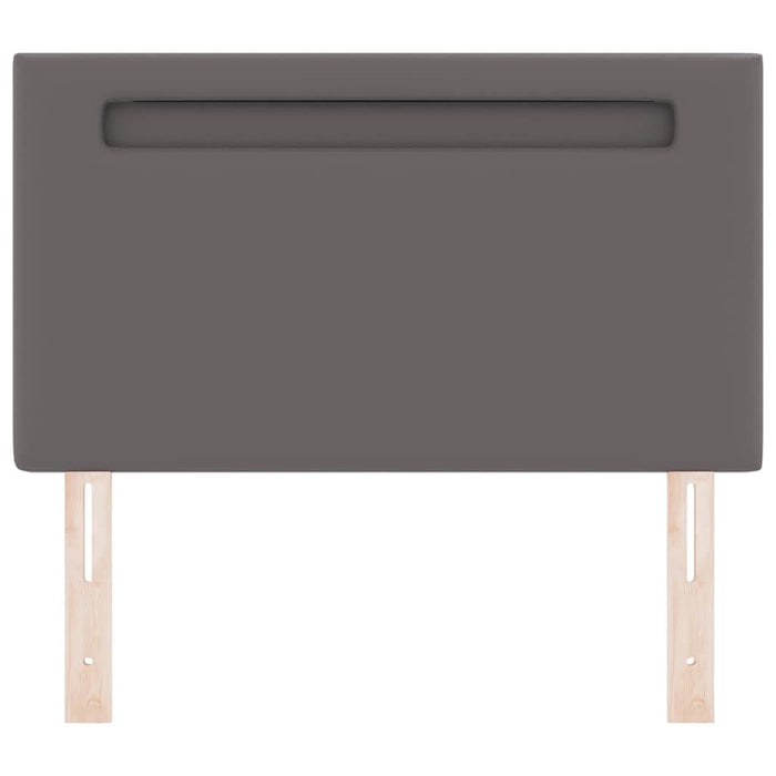 Tăblie cap Pe perete cu headboard Manual Gri 90 cm PVC - WALTI WALTI