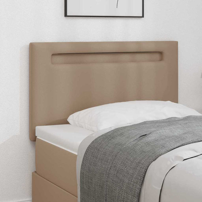 Tăblie cap Pe perete cu headboard Manual Cappuccino 90 cm PVC - WALTI WALTI