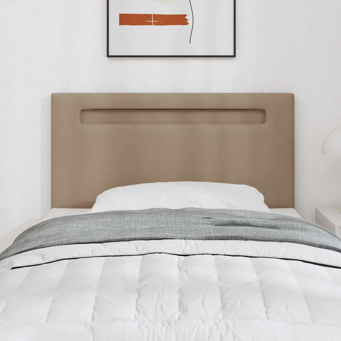 Tăblie cap Pe perete cu headboard Manual Cappuccino 90 cm PVC - WALTI WALTI