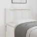 Tăblie cap Pe perete cu headboard Manual Alb 100 cm PVC - WALTI WALTI
