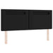 Tăblie cap Pe perete cu headboard Manual Negru 144 cm PVC - WALTI WALTI