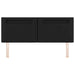 Tăblie cap Pe perete cu headboard Manual Negru 144 cm PVC - WALTI WALTI