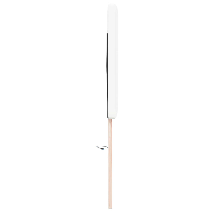 Tăblie LED Alb 144 cm Piele artificială WALTI