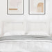 Tăblie cap Pe perete cu headboard Manual Alb 160 cm PVC - WALTI WALTI