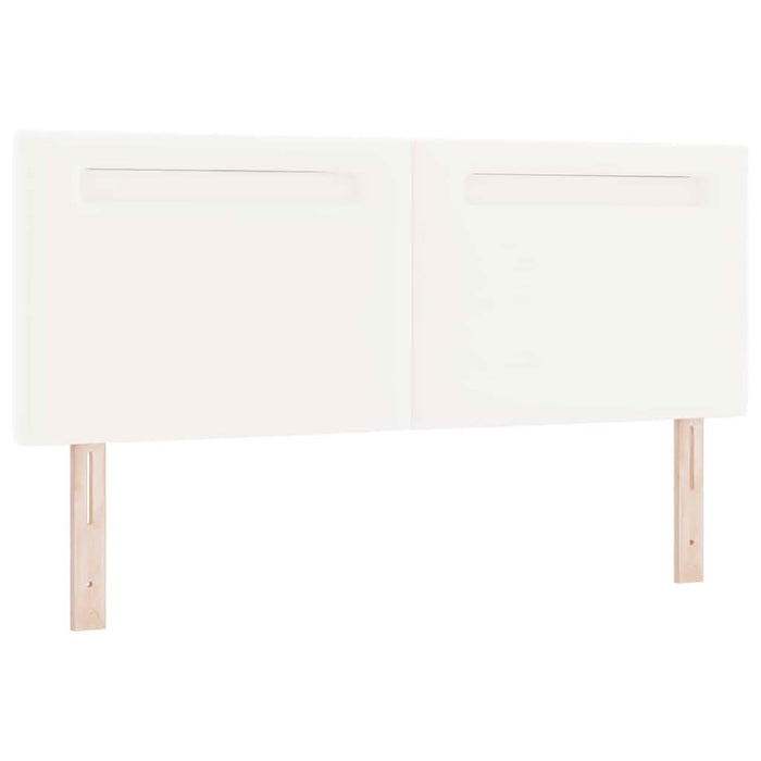 Tăblie cap Pe perete cu headboard Manual Alb 160 cm PVC - WALTI WALTI