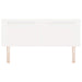 Tăblie cap Pe perete cu headboard Manual Alb 160 cm PVC - WALTI WALTI