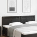 Tăblie cap Pe perete cu headboard Manual Negru 200 cm PVC - WALTI WALTI