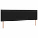 Tăblie cap Pe perete cu headboard Manual Negru 200 cm PVC - WALTI WALTI