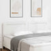 Tăblie cap Pe perete cu headboard Manual Alb 200 cm PVC - WALTI WALTI