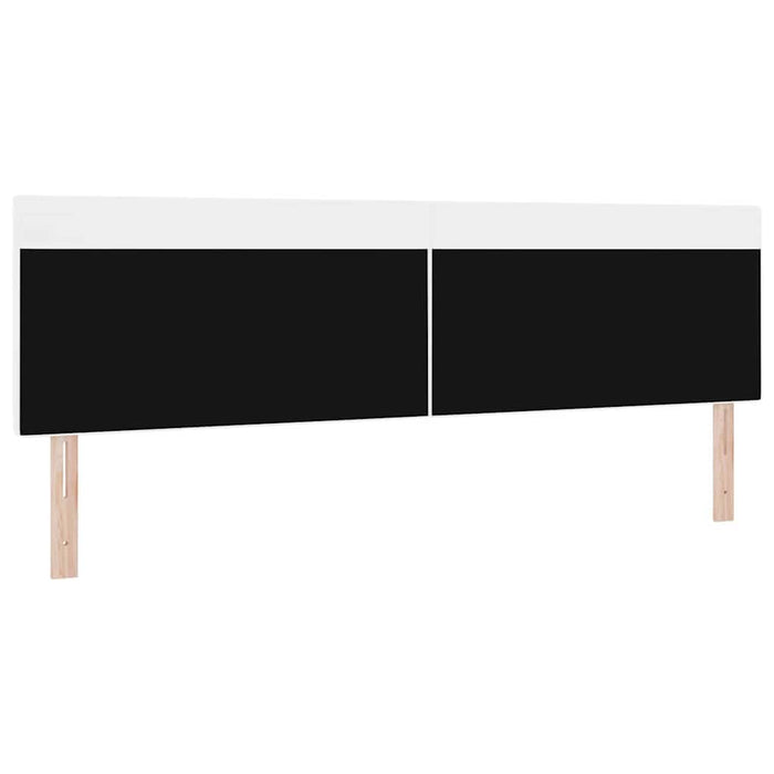 Tăblie cap Pe perete cu headboard Manual Alb 200 cm PVC - WALTI WALTI