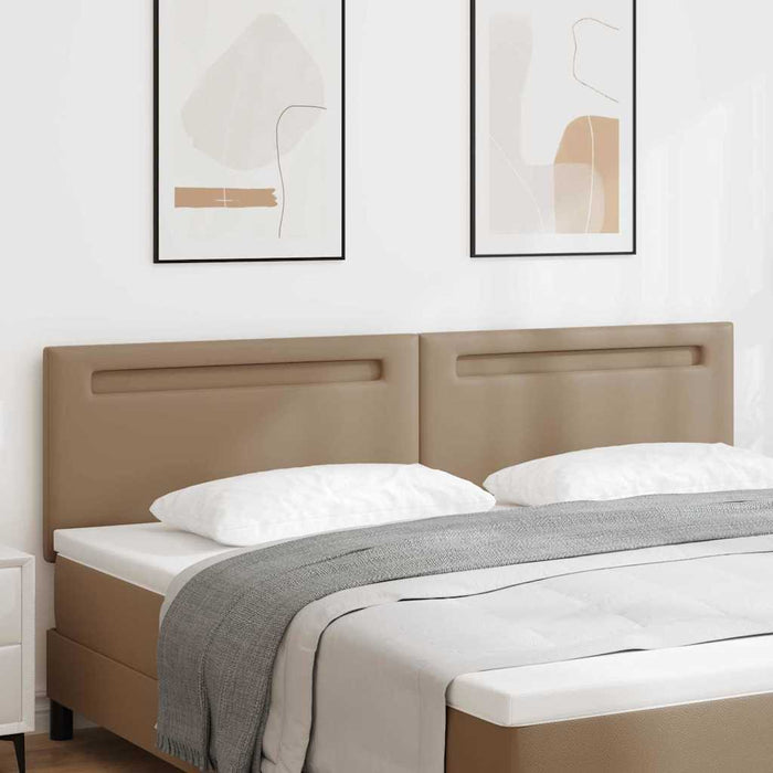 Tăblie cap Pe perete cu headboard Manual Cappuccino 200 cm PVC - WALTI WALTI