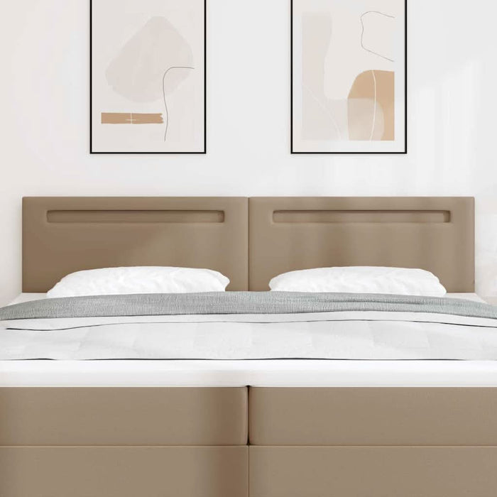 Tăblie cap Pe perete cu headboard Manual Cappuccino 200 cm PVC - WALTI WALTI