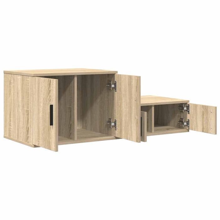 Dulap de depozitare 2 pcs Stejar Sonoma 127 x 41 x 40 cm - WALTI WALTI