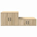 Dulap de depozitare 2 pcs Stejar Sonoma 127 x 41 x 40 cm - WALTI WALTI