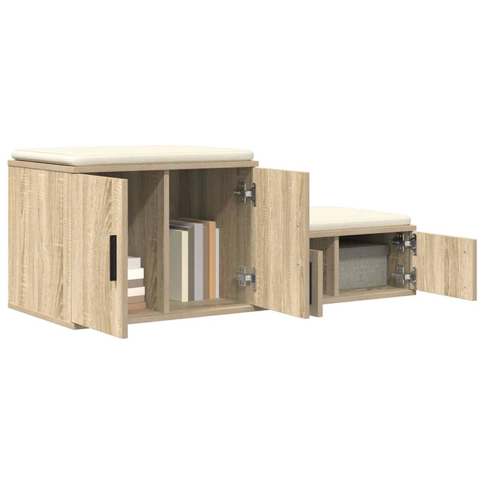 Dulap de depozitare 2 pcs Stejar Sonoma 127 x 41 x 40 cm - WALTI WALTI