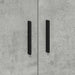 Dulap de depozitare 2 pcs Gri din beton 127 x 41 x 40 cm - WALTI WALTI