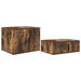 Dulap de depozitare 2 pcs Stejar fumuriu 127 x 41 x 40 cm - WALTI WALTI