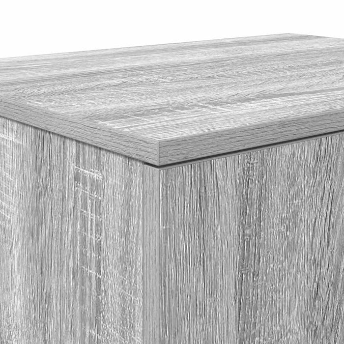 Dulap de depozitare 2 pcs Gri Sonoma 127 x 41 x 40 cm - WALTI WALTI
