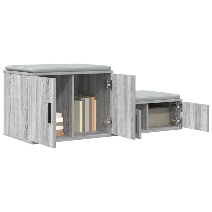 Dulap de depozitare 2 pcs Gri Sonoma 127 x 41 x 40 cm - WALTI WALTI
