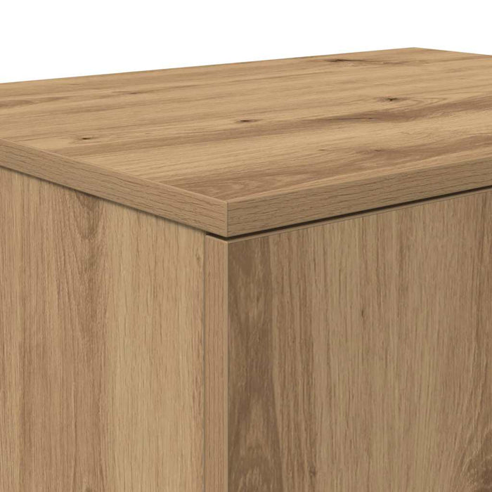 Dulap de depozitare 2 pcs Stejar Artizanal 127 x 41 x 40 cm - WALTI WALTI