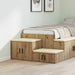 Dulap de depozitare 2 pcs Stejar Artizanal 127 x 41 x 40 cm - WALTI WALTI