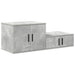 Dulap de depozitare 2 pcs Gri din beton 118 x 41 x 40 cm - WALTI WALTI