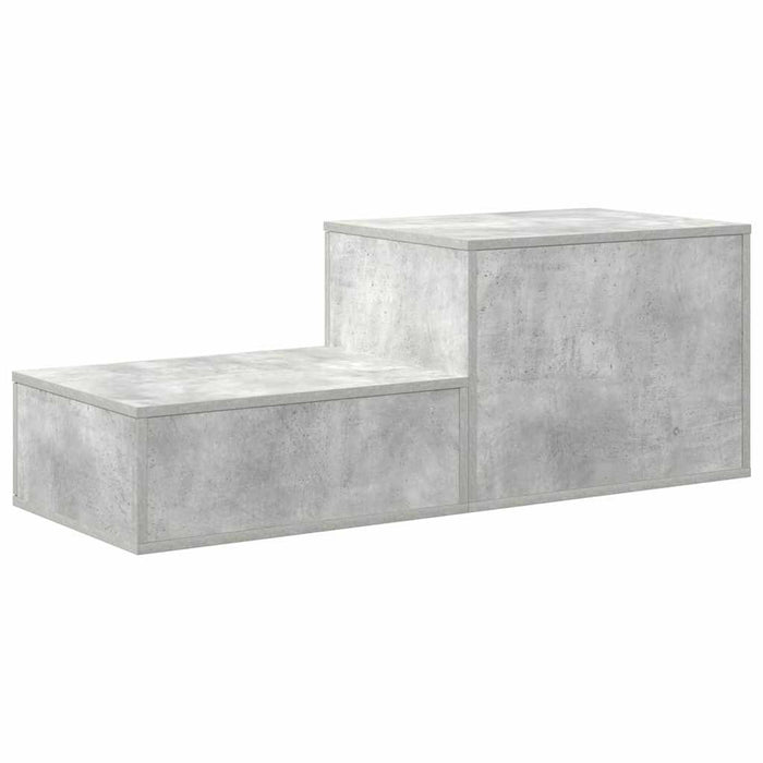 Dulap de depozitare 2 pcs Gri din beton 118 x 41 x 40 cm - WALTI WALTI