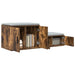 Dulap de depozitare 2 pcs Stejar fumuriu 118 x 41 x 40 cm - WALTI WALTI