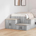 Dulap de depozitare 2 pcs Gri Sonoma 118 x 41 x 40 cm - WALTI WALTI