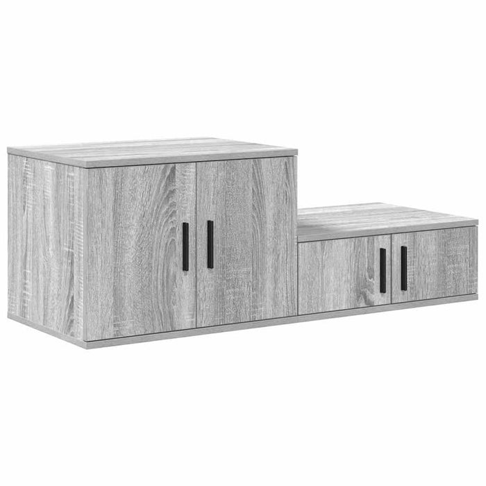 Dulap de depozitare 2 pcs Gri Sonoma 118 x 41 x 40 cm - WALTI WALTI