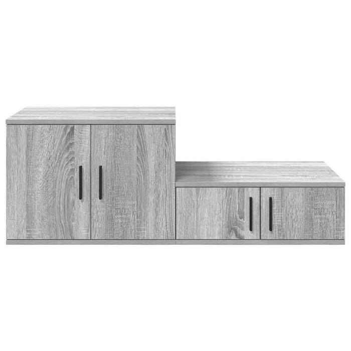 Dulap de depozitare 2 pcs Gri Sonoma 118 x 41 x 40 cm - WALTI WALTI