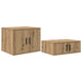Dulap de depozitare 2 pcs Stejar Artizanal 118 x 41 x 40 cm - WALTI WALTI