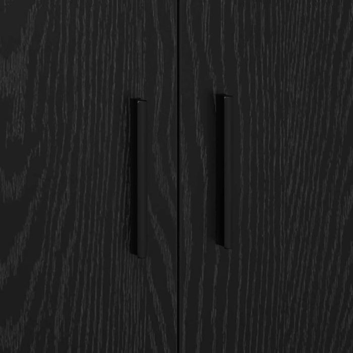 Dulap de depozitare 2 pcs Stejar Negru 108 x 41 x 40 cm - WALTI WALTI