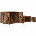Dulap de depozitare 2 pcs Stejar fumuriu 108 x 41 x 40 cm - WALTI WALTI