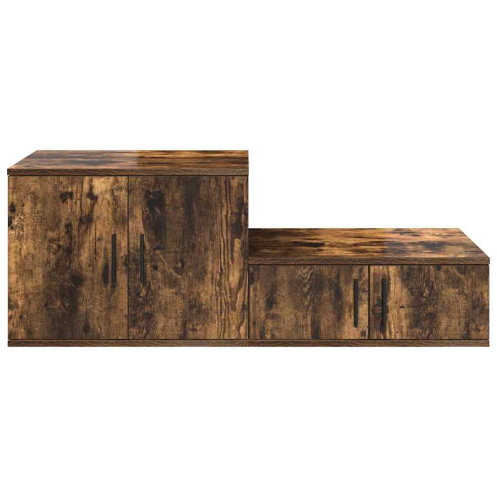 Dulap de depozitare 2 pcs Stejar fumuriu 108 x 41 x 40 cm - WALTI WALTI